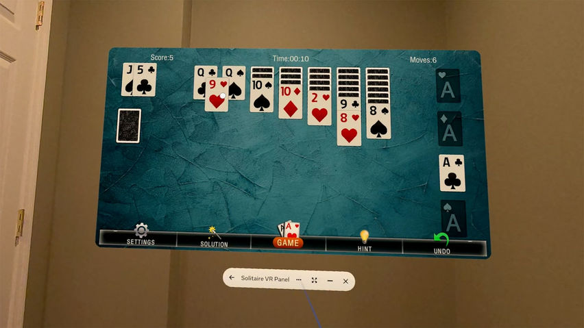 Solitaire - VR Panel