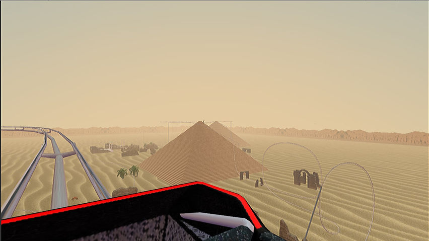 Roller Coaster Egypt VR