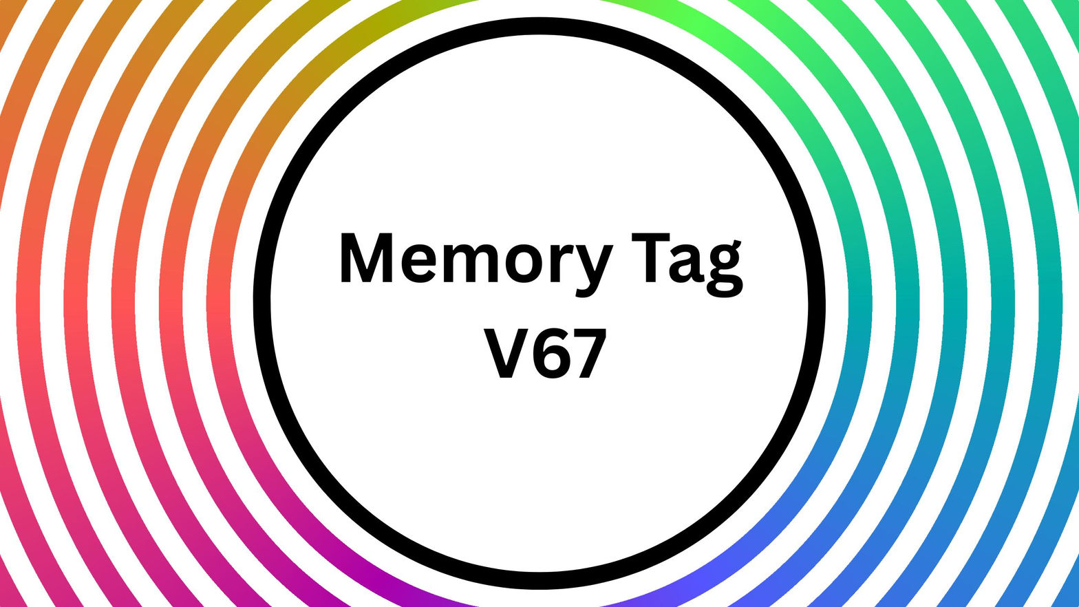 Memory Tag V67