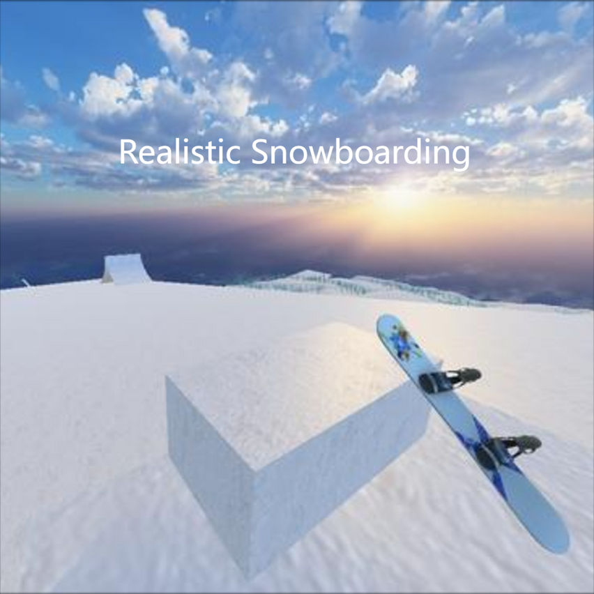Realistic Snowboarding