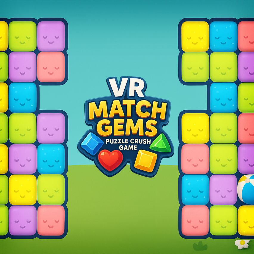 VR Match Gems – Puzzle Crush Game