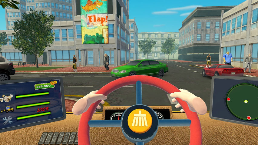 City Sweeper Truck Driver Simulator VR