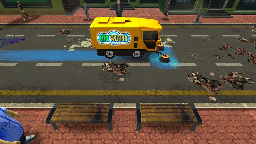 City Sweeper Truck Driver Simulator VR