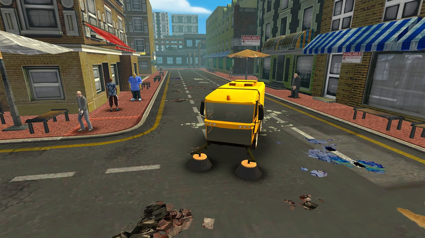 City Sweeper Truck Driver Simulator VR