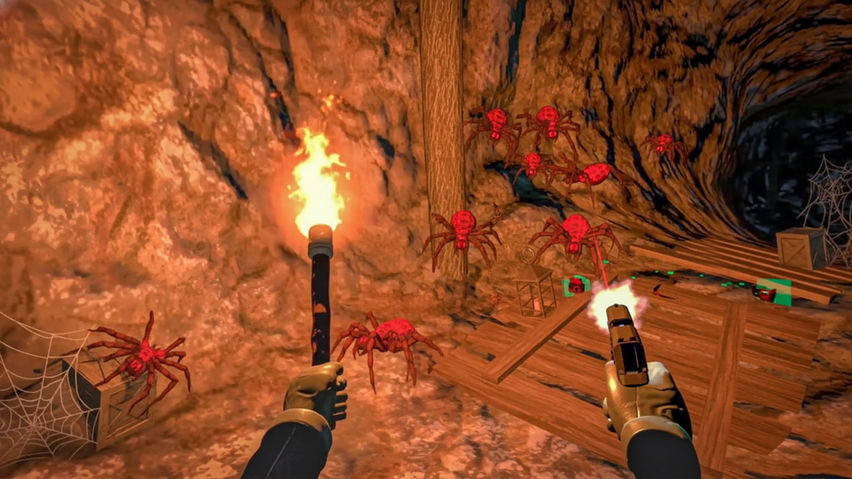 Dark Caverns: Shoot to Survive