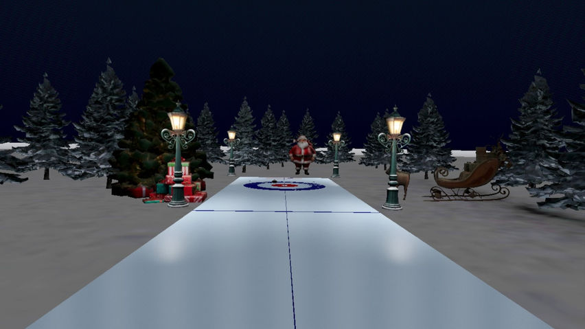 Santa's Christmas Curling
