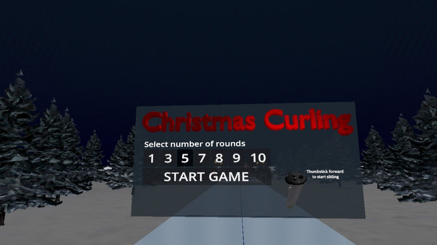 Santa's Christmas Curling