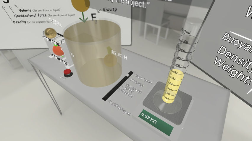 Edda Physics 1 Demo - Archimedes' Principle