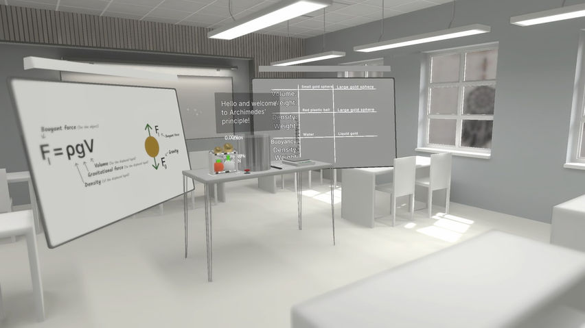 Edda Physics 1 Demo - Archimedes' Principle