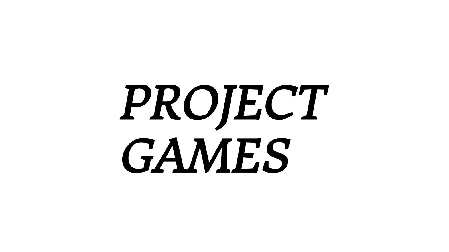 Project Games v2