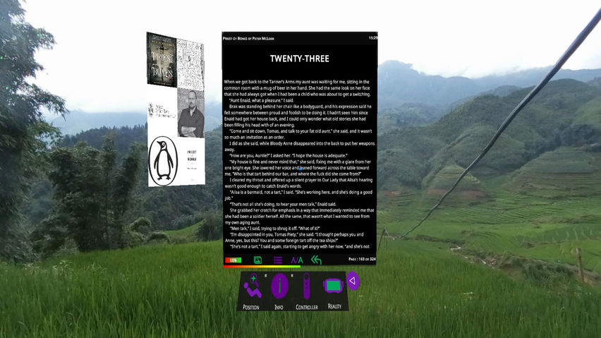 immersionVR reader