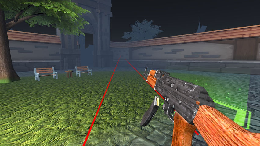 VR Graveyard Zombie Army