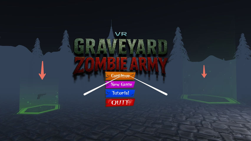 VR Graveyard Zombie Army