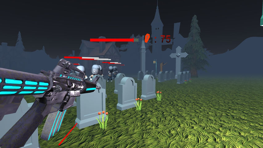 VR Graveyard Zombie Army