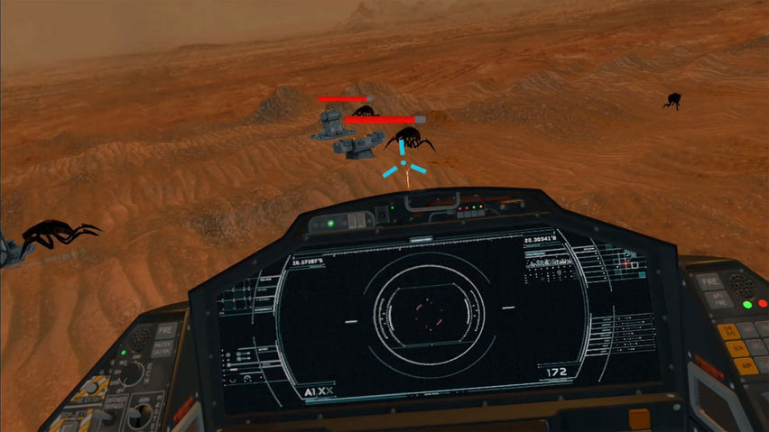 FlyVRX - SciFi Mars Battle