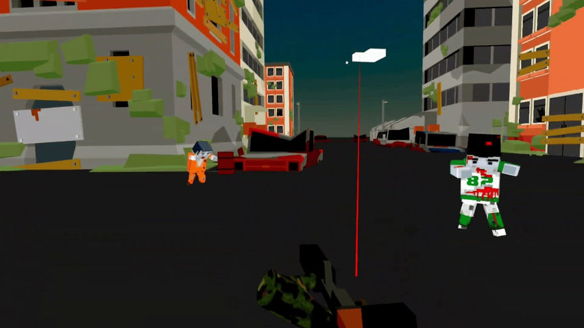 Zombie Hunter VR - Pixel Survival