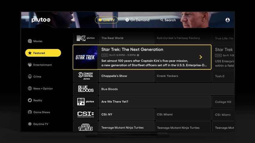 (Deprecated) Pluto TV
