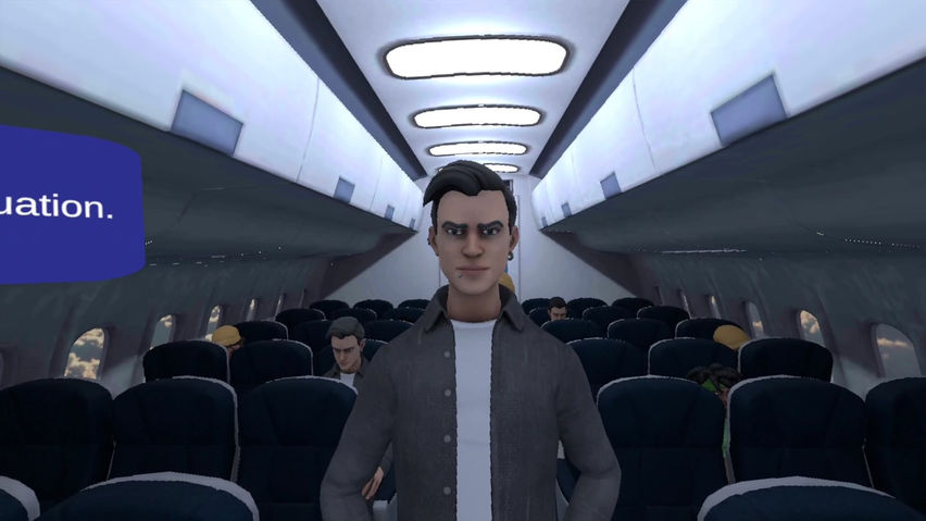 Calm Skies XR Flight Attendant Training