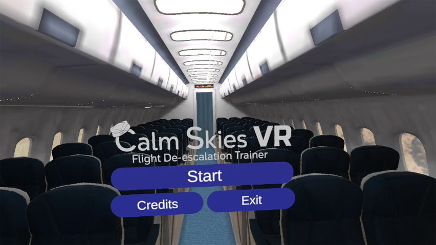 Calm Skies XR Flight Attendant Training
