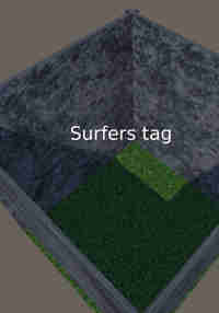 Surfers tag