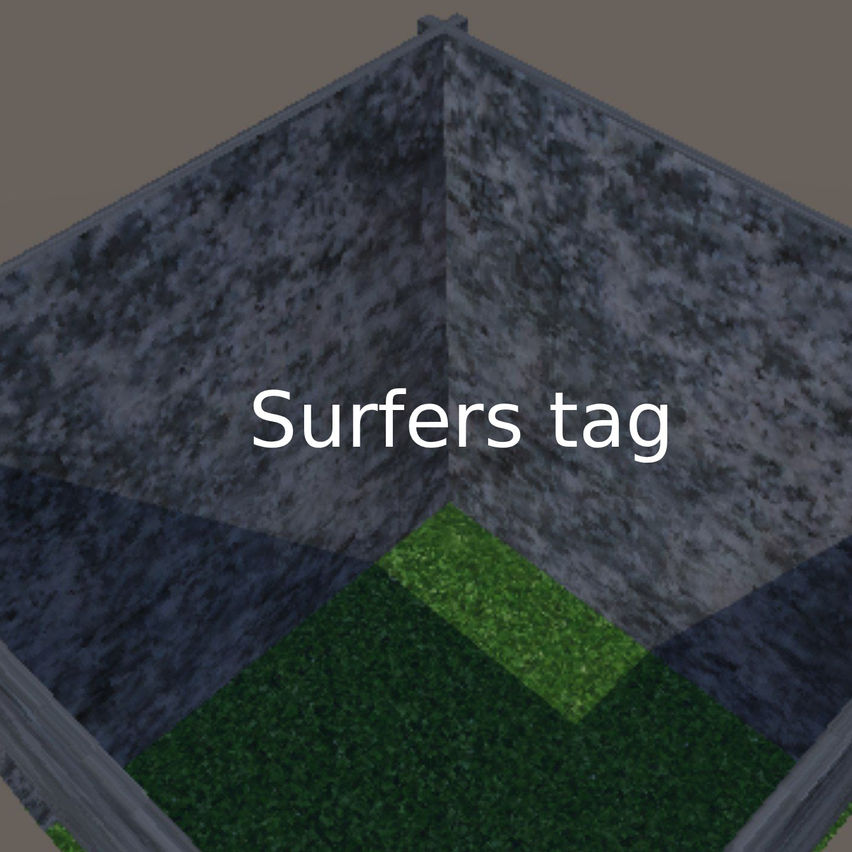 Surfers tag