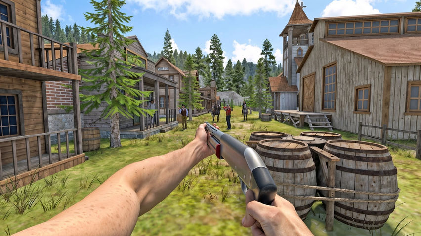 Gunslinger Shooting VR