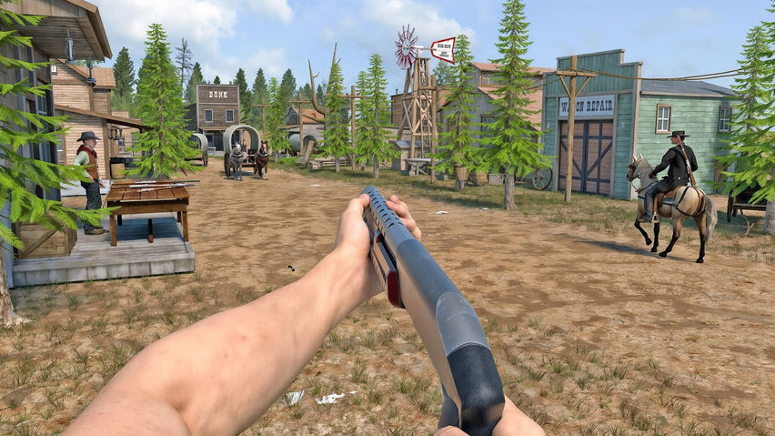 Gunslinger Shooting VR