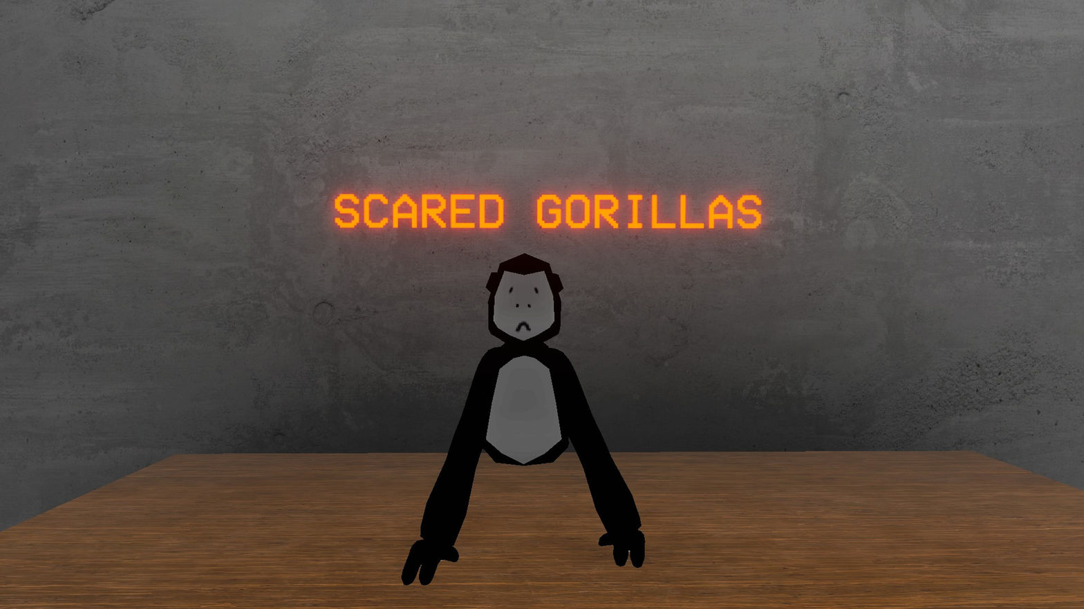 Scared Gorillas
