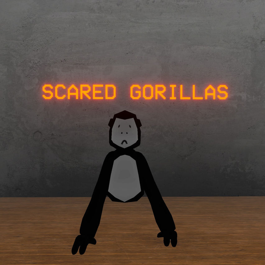 Scared Gorillas