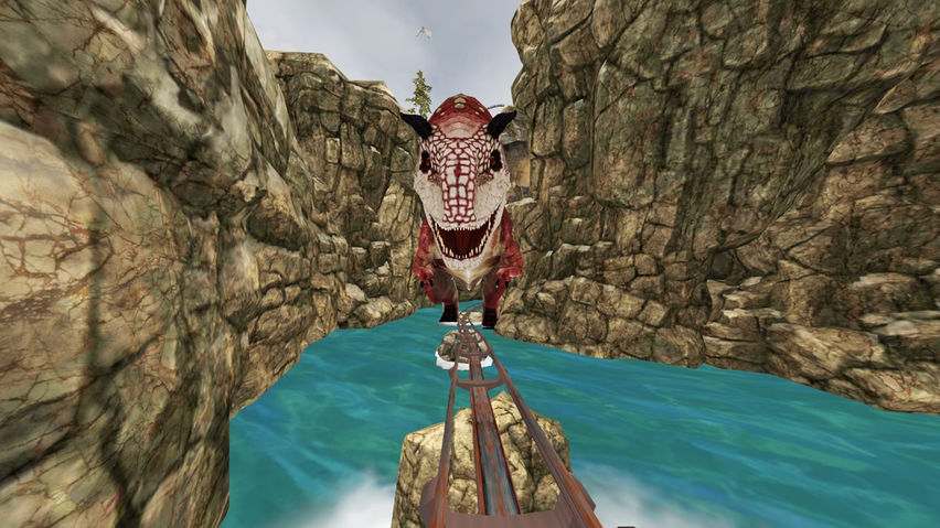 Roller Coaster Rush - Dino Park
