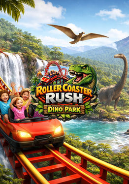 Roller Coaster Rush - Dino Park