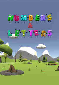 Numbers and Letters - puzzles, math, numeracy and literacy educational games