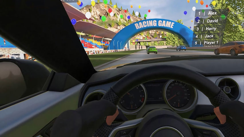 Realistic Car Racing