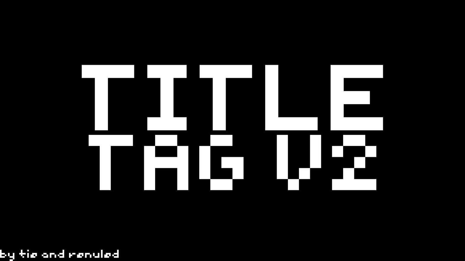 Title Tag V2