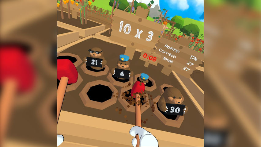 Whack-A-Math-Mole!