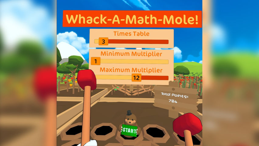 Whack-A-Math-Mole!