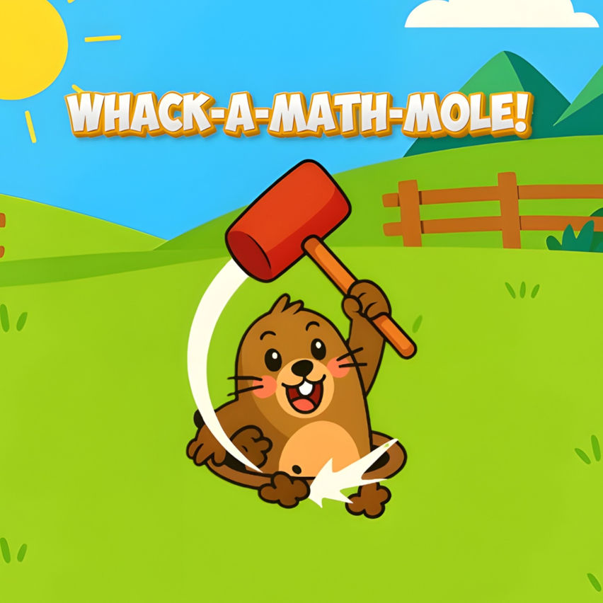 Whack-A-Math-Mole!