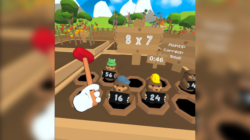 Whack-A-Math-Mole!
