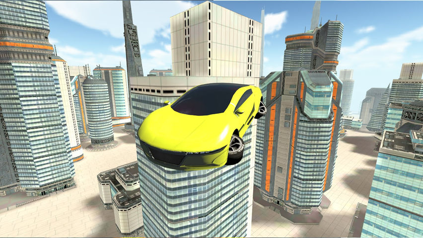 Futuristic Flying Car
