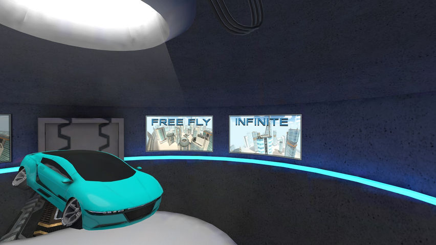 Futuristic Flying Car