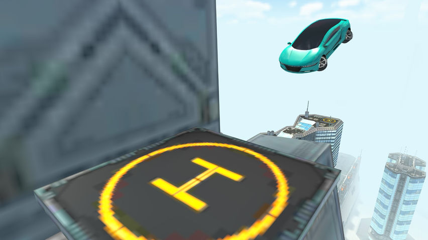 Futuristic Flying Car