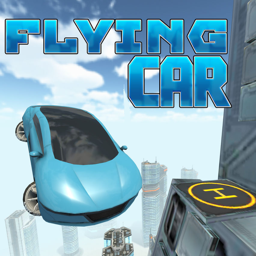 Futuristic Flying Car