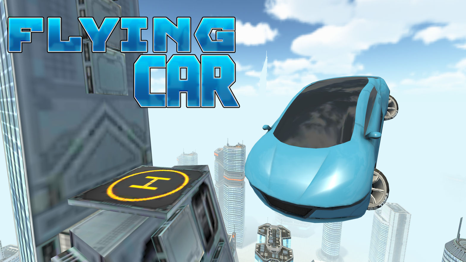 Futuristic Flying Car