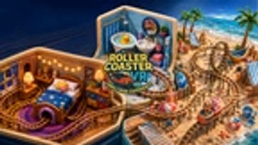 Roller Coaster Miniature Worlds: Beach Bathroom Bedroom Pack