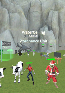 WaterCeiling's Aerial Z'ordnance Unit
