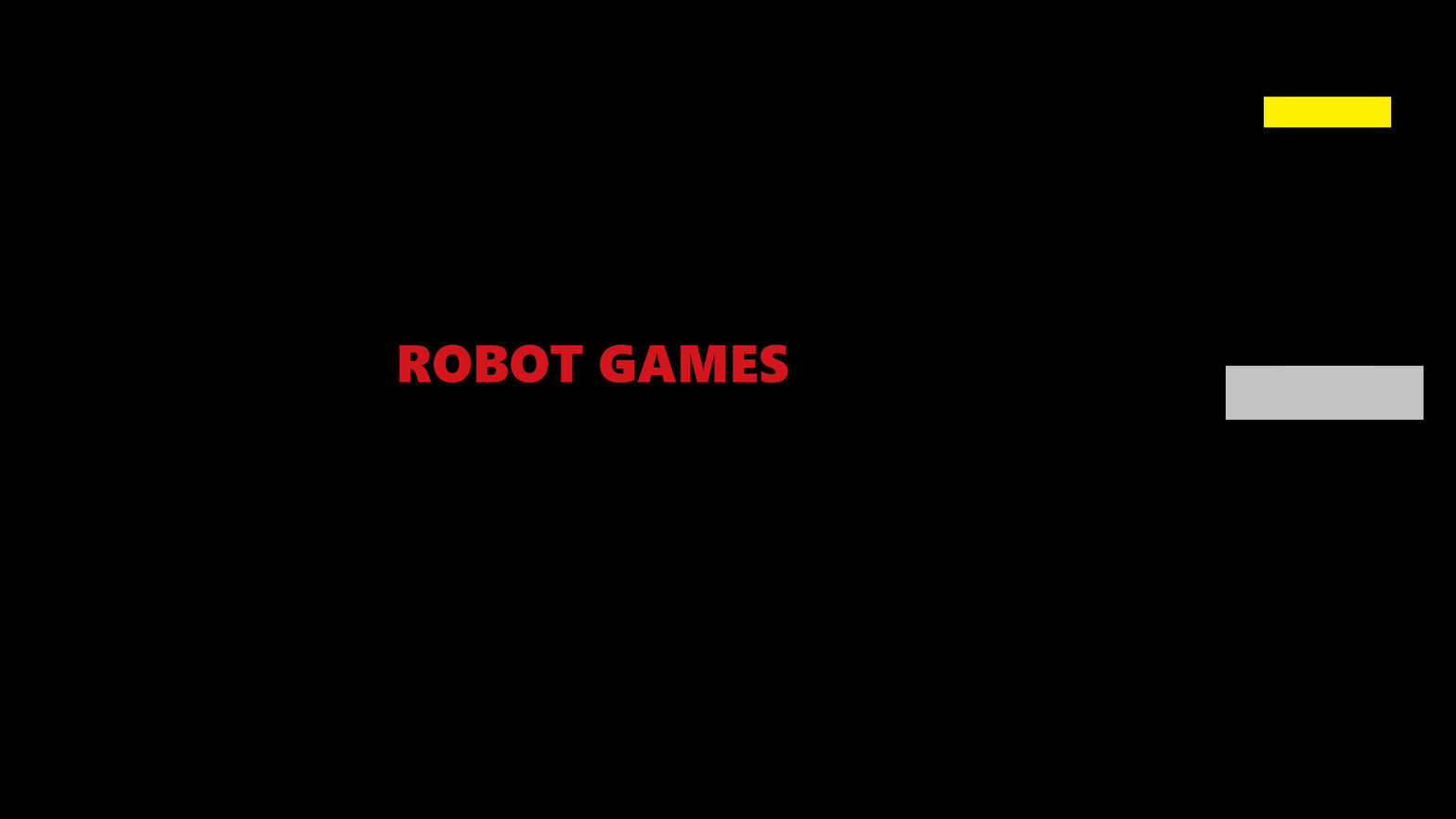 Small Robot Scares