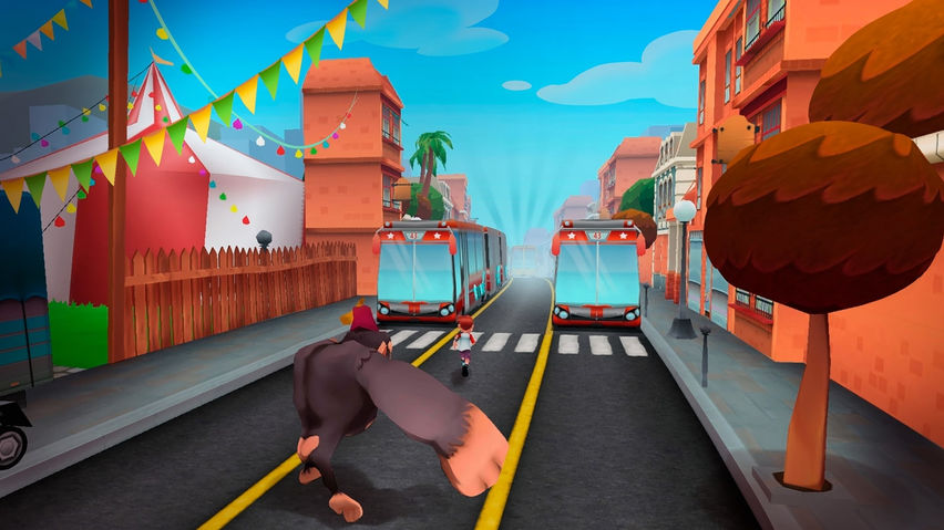 Subway Bus Rush Runner