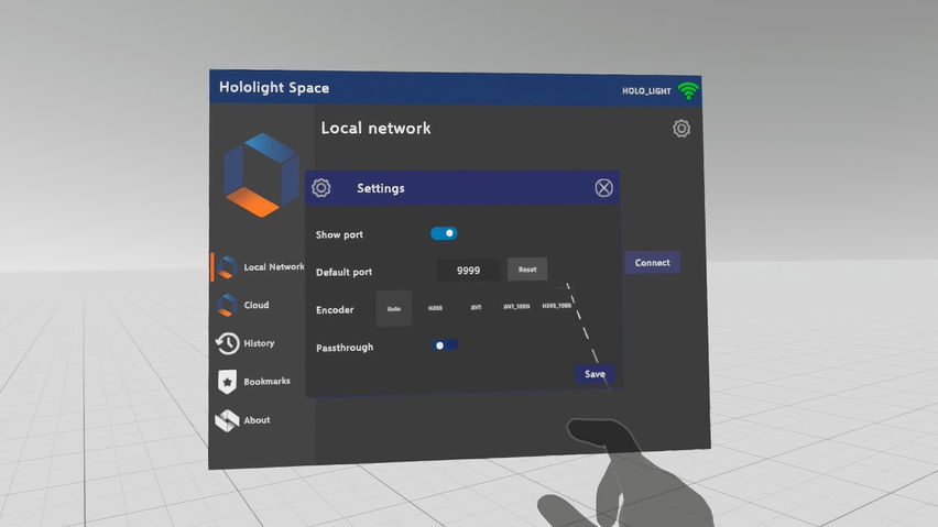 Hololight Space