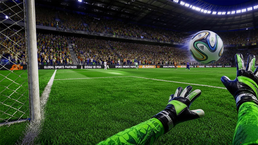 VR Football Soccer Goalkeeper