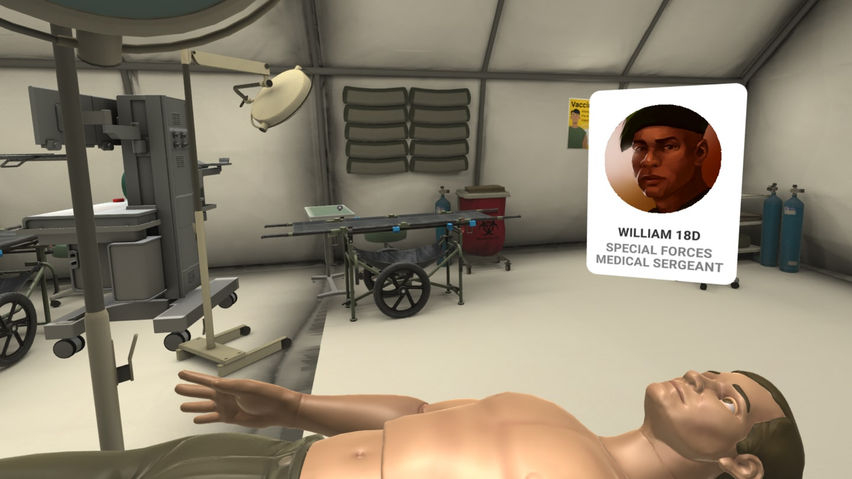 U.S. Army Medical VR Experience
